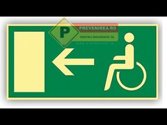 Semne de iesire pentru persoanele cu handicap